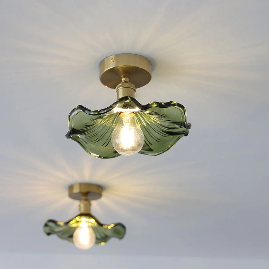 Flower | Glass Ceiling Lamp | Standard