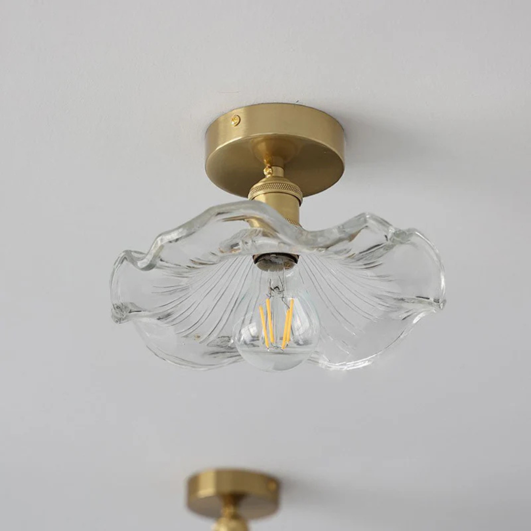 Flower | Glass Ceiling Lamp | Standard